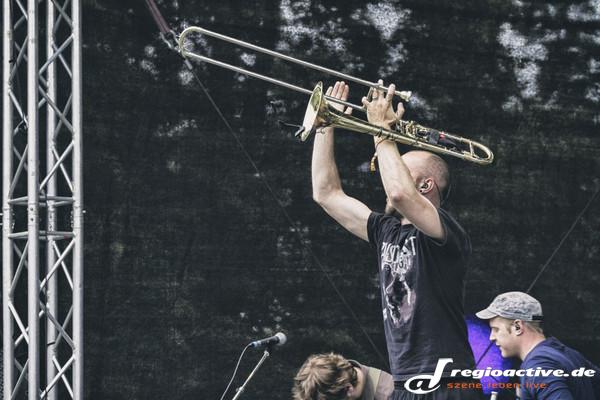 Spannender Mix - Fotos: The Bandgeek Mafia live beim Soundgarden Festival 2014 