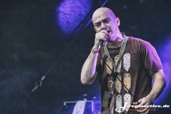 Mittendrin - Fotos: Middleman live beim Soundgarden Festival 2014 